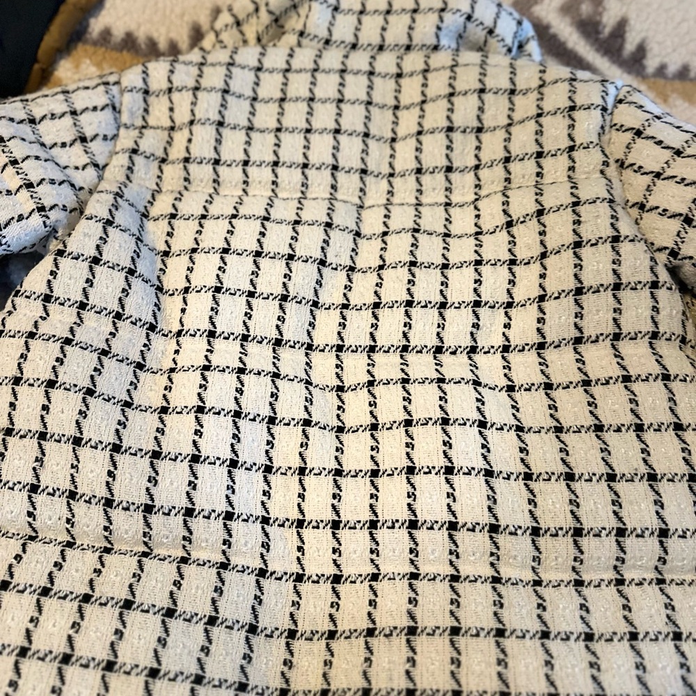 Jason Wu Women's Checkered puffer coat - Picture 10 of 11